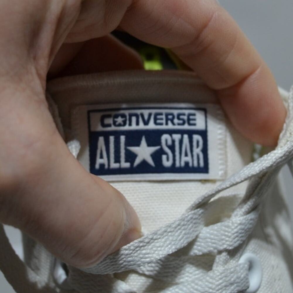 Converse All Star Chuck Taylor Unisex White Sneakers Men's 6.5 Woman's 8.5 - Picture 7 of 9